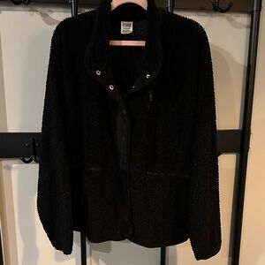 Pink - VS Black Teddy Jacket